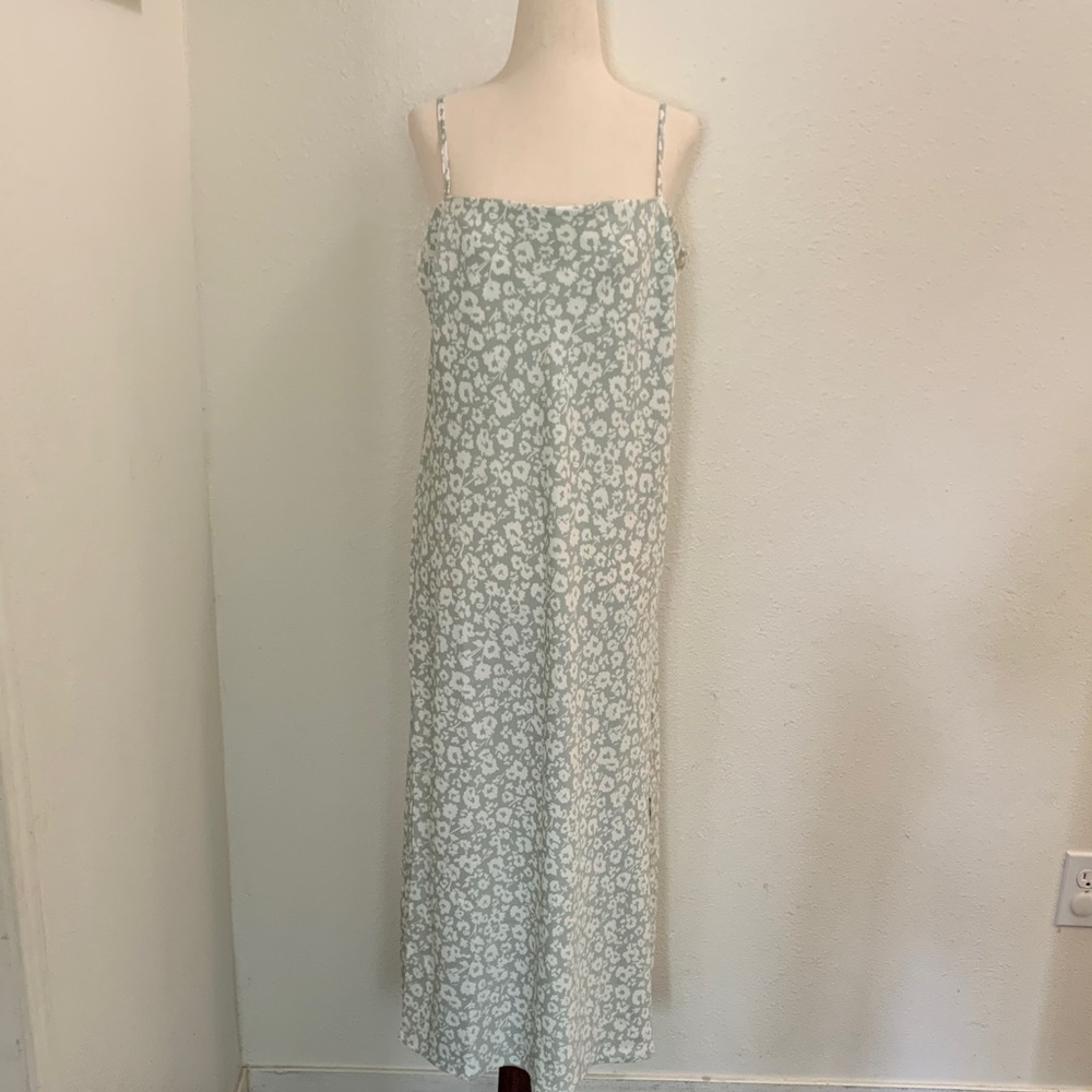 Floral Spaghetti Strap Dress